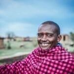 Five fun facts about the Masai Tribe - Maasai Man looking at the camera