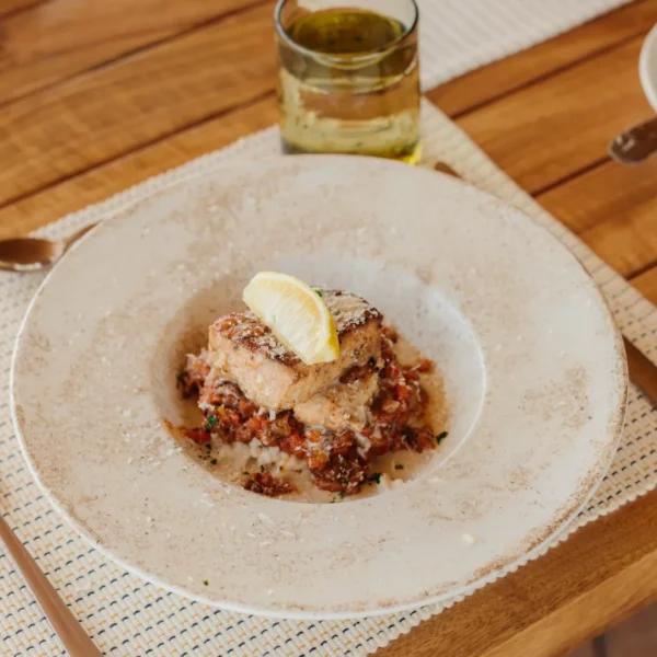 Pasta dish served at Little Enkewa